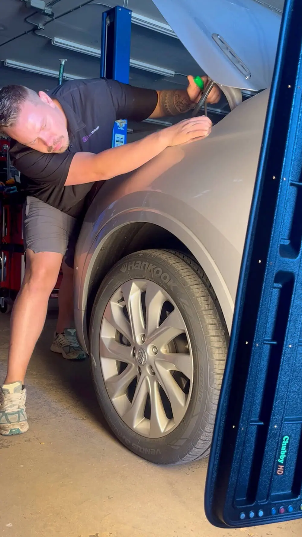 Dent-Methods-Paintless-Dent-Repair-Buick-Envision
